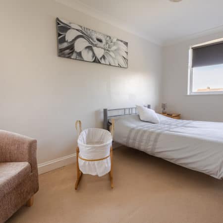 majestic family services - bedroom with crib