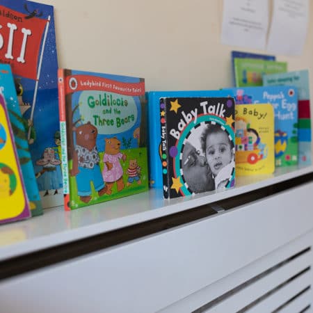 majestic family services - books on shelf