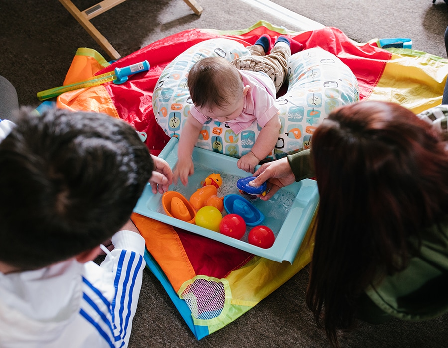 baby activity water play